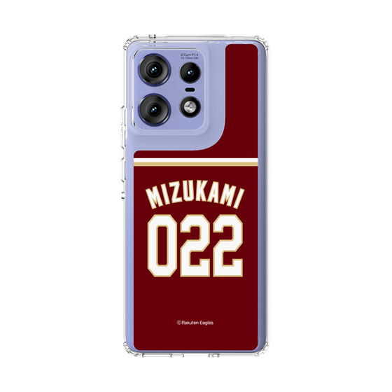 スリムプロテクションケース［ 楽天イーグルス - #022 Mizukami - ビジター ］