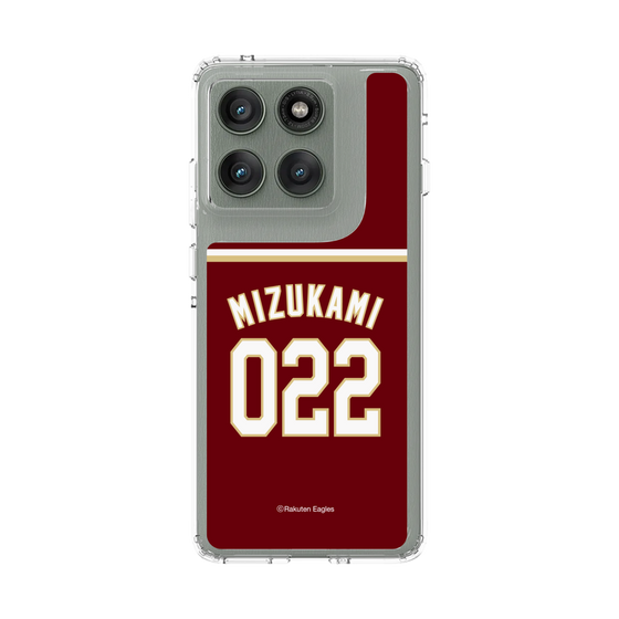 スリムプロテクションケース［ 楽天イーグルス - #022 Mizukami - ビジター ］