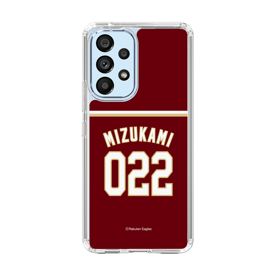 スリムプロテクションケース［ 楽天イーグルス - #022 Mizukami -ビジター ］