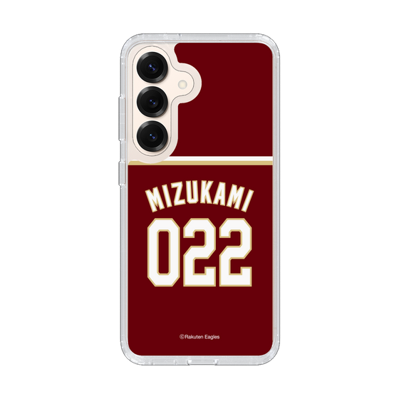 スリムプロテクションケース［ 楽天イーグルス - #022 Mizukami -ビジター ］