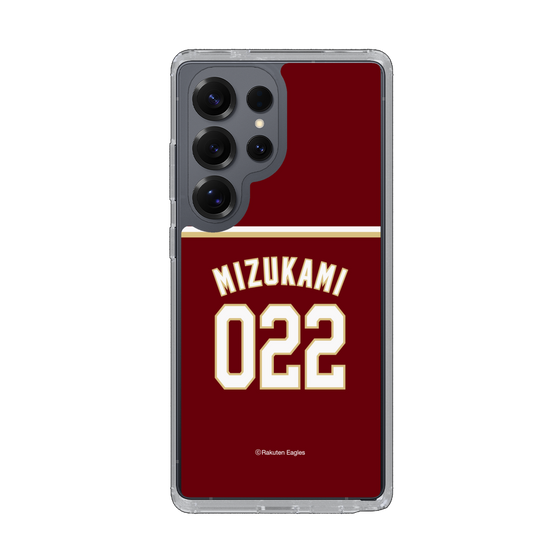 スリムプロテクションケース［ 楽天イーグルス - #022 Mizukami -ビジター ］