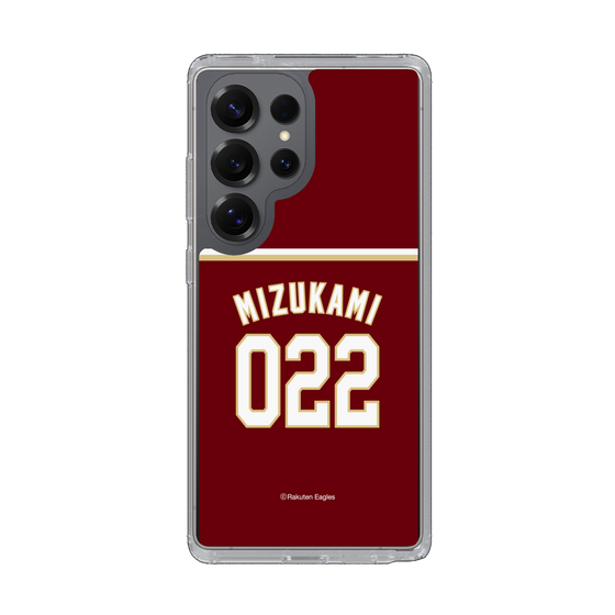 スリムプロテクションケース［ 楽天イーグルス - #022 Mizukami -ビジター ］