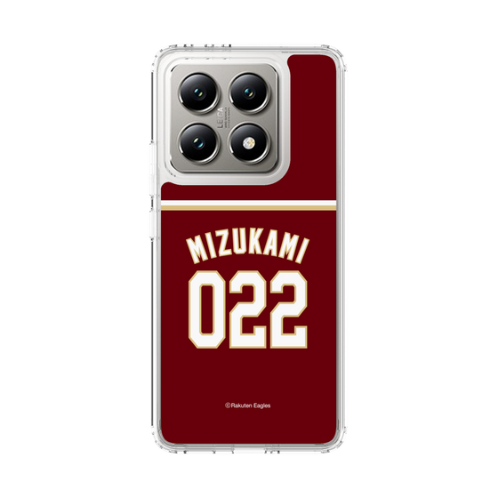 スリムプロテクションケース［ 楽天イーグルス - #022 Mizukami - ビジター ］