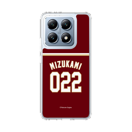 スリムプロテクションケース［ 楽天イーグルス - #022 Mizukami - ビジター ］
