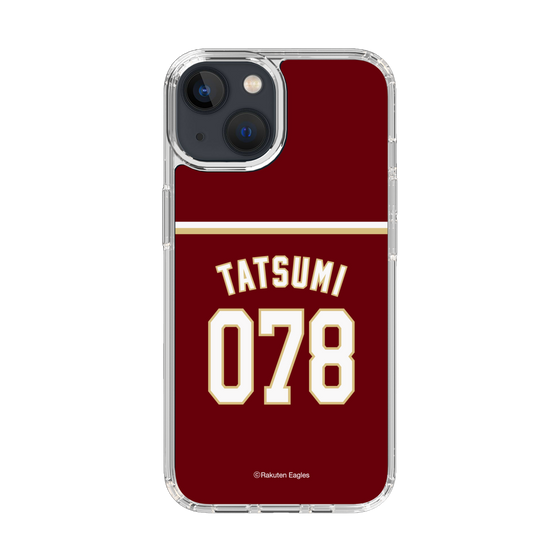 スリムプロテクションケース［ 楽天イーグルス - #078 Tatsumi -ビジター ］