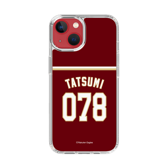 スリムプロテクションケース［ 楽天イーグルス - #078 Tatsumi -ビジター ］