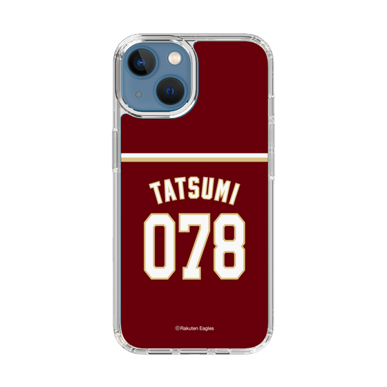 スリムプロテクションケース［ 楽天イーグルス - #078 Tatsumi -ビジター ］