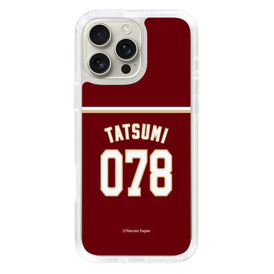 スリムプロテクションケース［ 楽天イーグルス - #078 Tatsumi -ビジター ］