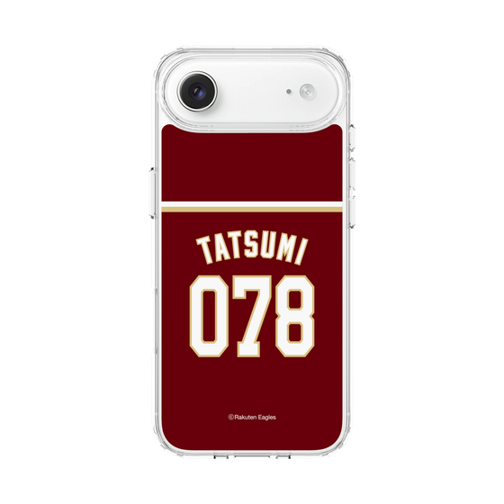 スリムプロテクションケース［ 楽天イーグルス - #078 Tatsumi - ビジター ］