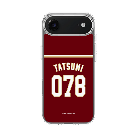 スリムプロテクションケース［ 楽天イーグルス - #078 Tatsumi - ビジター ］