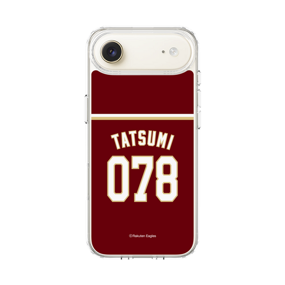 スリムプロテクションケース［ 楽天イーグルス - #078 Tatsumi - ビジター ］