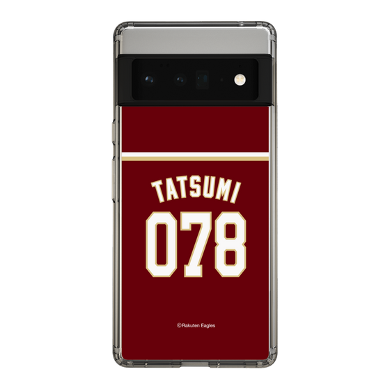 スリムプロテクションケース［ 楽天イーグルス - #078 Tatsumi -ビジター ］