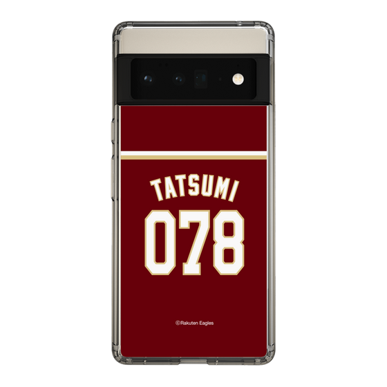 スリムプロテクションケース［ 楽天イーグルス - #078 Tatsumi -ビジター ］
