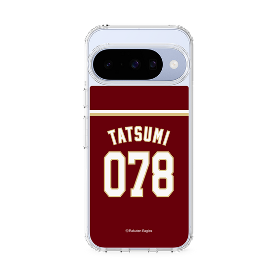 スリムプロテクションケース［ 楽天イーグルス - #078 Tatsumi - ビジター ］