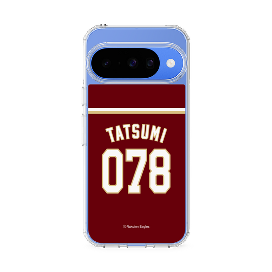 スリムプロテクションケース［ 楽天イーグルス - #078 Tatsumi - ビジター ］