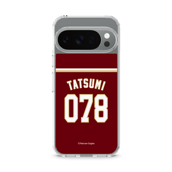 スリムプロテクションケース［ 楽天イーグルス - #078 Tatsumi - ビジター ］