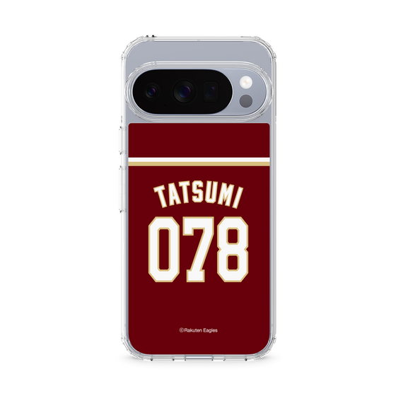スリムプロテクションケース［ 楽天イーグルス - #078 Tatsumi - ビジター ］