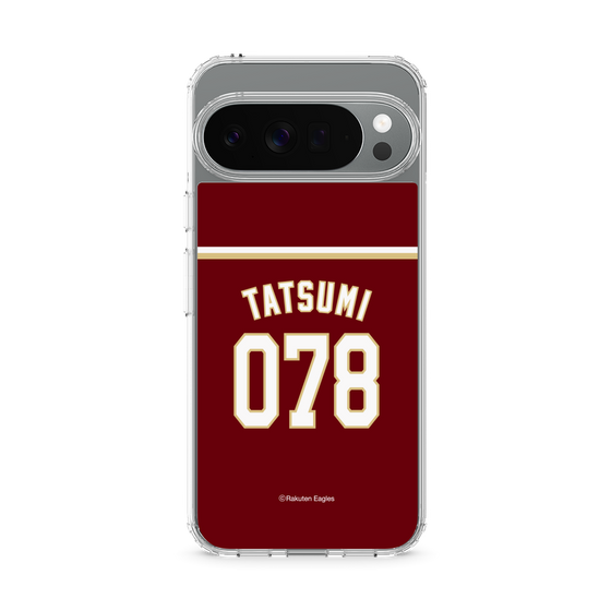 スリムプロテクションケース［ 楽天イーグルス - #078 Tatsumi - ビジター ］