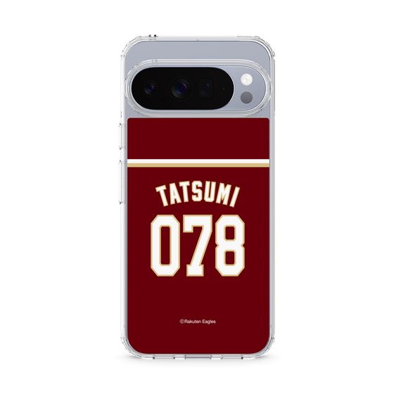 スリムプロテクションケース［ 楽天イーグルス - #078 Tatsumi - ビジター ］