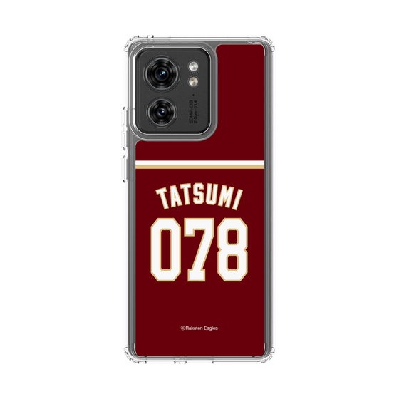 スリムプロテクションケース［ 楽天イーグルス - #078 Tatsumi - ビジター ］