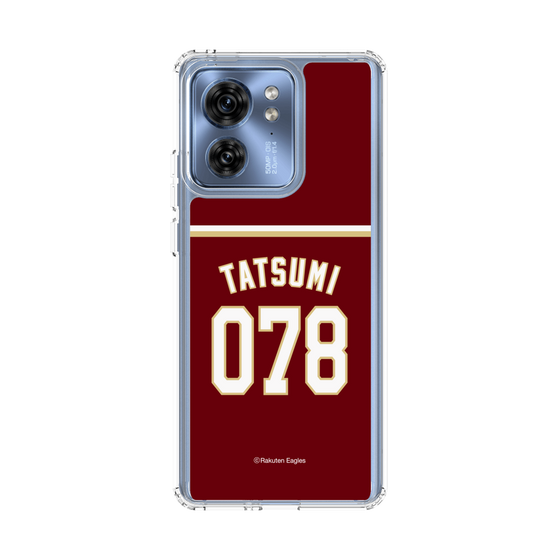 スリムプロテクションケース［ 楽天イーグルス - #078 Tatsumi - ビジター ］