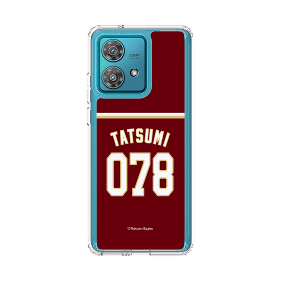 スリムプロテクションケース［ 楽天イーグルス - #078 Tatsumi - ビジター ］