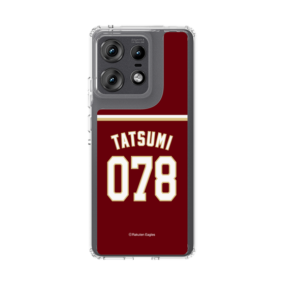 スリムプロテクションケース［ 楽天イーグルス - #078 Tatsumi - ビジター ］