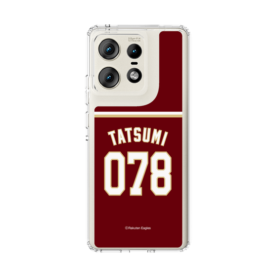 スリムプロテクションケース［ 楽天イーグルス - #078 Tatsumi - ビジター ］