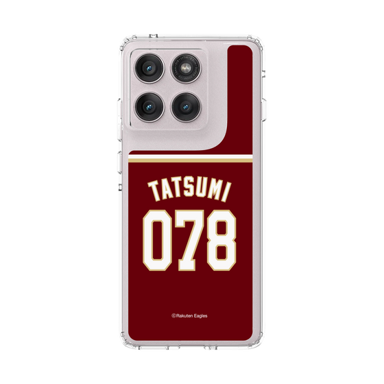 スリムプロテクションケース［ 楽天イーグルス - #078 Tatsumi - ビジター ］