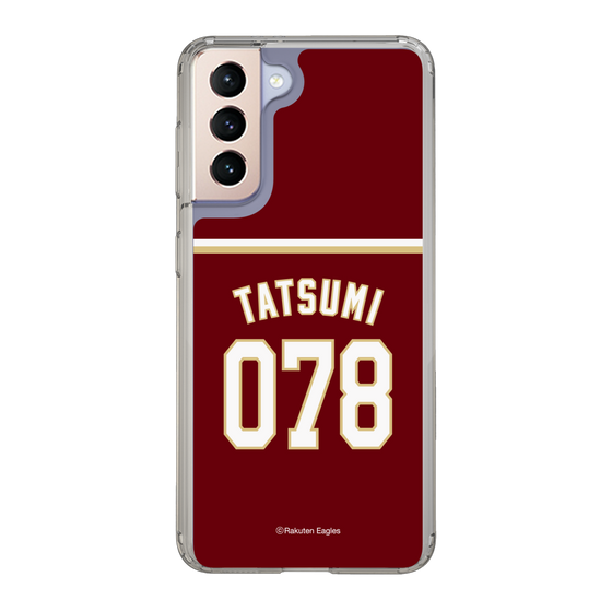 スリムプロテクションケース［ 楽天イーグルス - #078 Tatsumi -ビジター ］