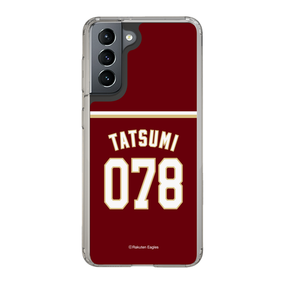 スリムプロテクションケース［ 楽天イーグルス - #078 Tatsumi -ビジター ］