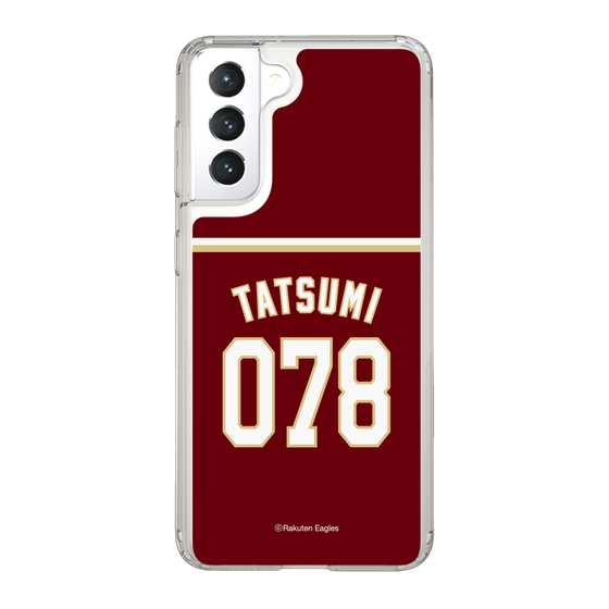 スリムプロテクションケース［ 楽天イーグルス - #078 Tatsumi -ビジター ］