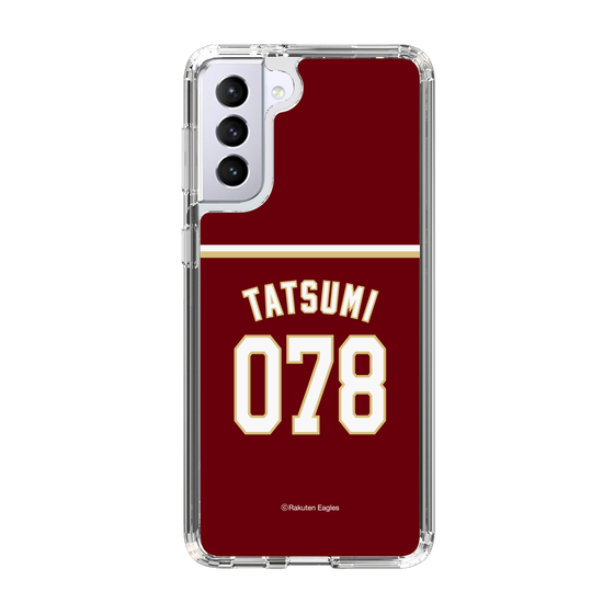 スリムプロテクションケース［ 楽天イーグルス - #078 Tatsumi -ビジター ］