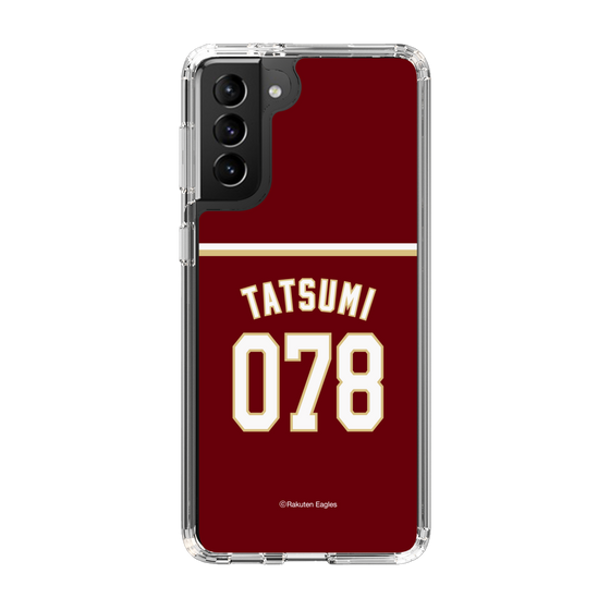 スリムプロテクションケース［ 楽天イーグルス - #078 Tatsumi -ビジター ］