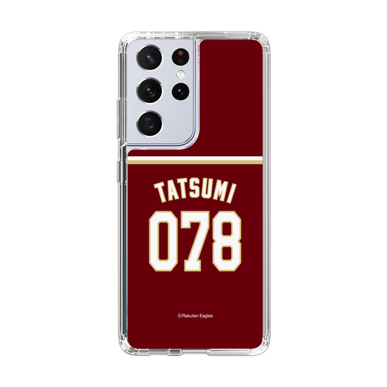 スリムプロテクションケース［ 楽天イーグルス - #078 Tatsumi -ビジター ］