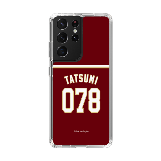 スリムプロテクションケース［ 楽天イーグルス - #078 Tatsumi -ビジター ］
