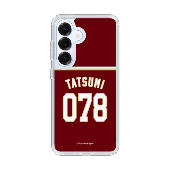 スリムプロテクションケース［ 楽天イーグルス - #078 Tatsumi -ビジター ］