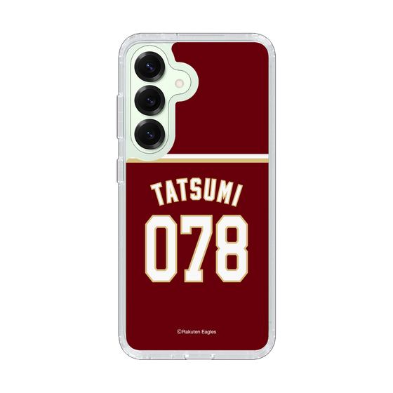 スリムプロテクションケース［ 楽天イーグルス - #078 Tatsumi -ビジター ］