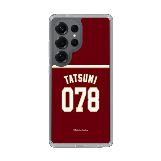 スリムプロテクションケース［ 楽天イーグルス - #078 Tatsumi -ビジター ］