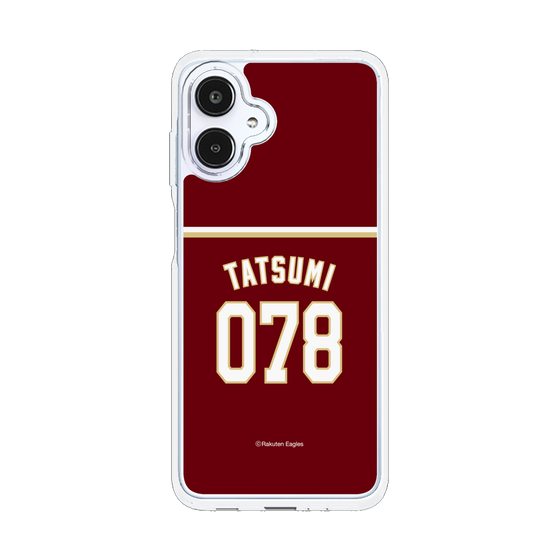 スリムプロテクションケース［ 楽天イーグルス - #078 Tatsumi - ビジター ］