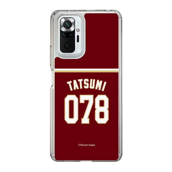 スリムプロテクションケース［ 楽天イーグルス - #078 Tatsumi -ビジター ］