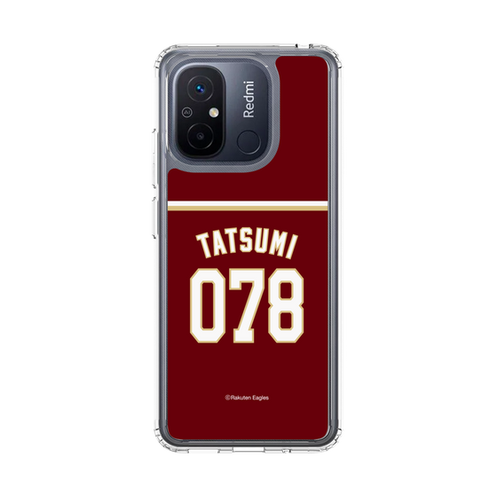 スリムプロテクションケース［ 楽天イーグルス - #078 Tatsumi - ビジター ］