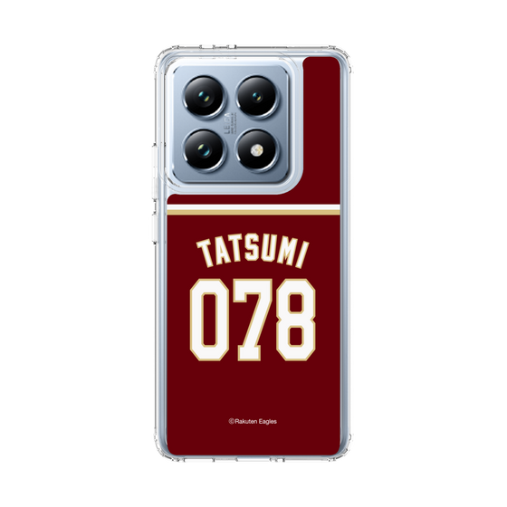 スリムプロテクションケース［ 楽天イーグルス - #078 Tatsumi - ビジター ］