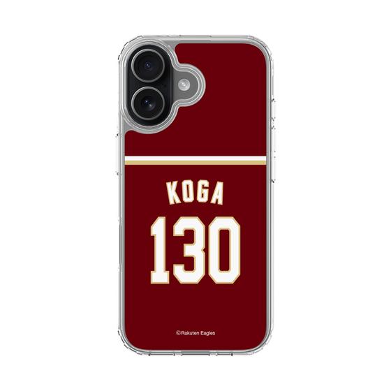 スリムプロテクションケース［ 楽天イーグルス - #130 Koga - ビジター ］