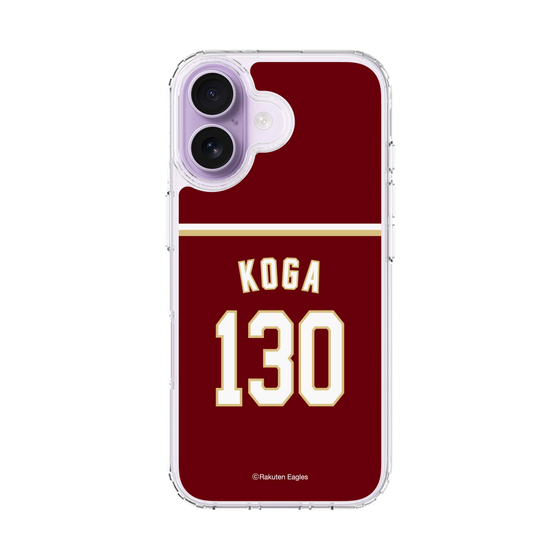 スリムプロテクションケース［ 楽天イーグルス - #130 Koga - ビジター ］