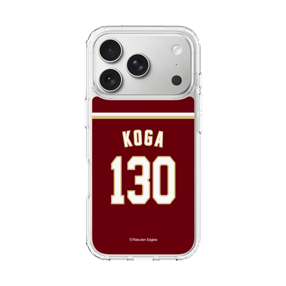 スリムプロテクションケース［ 楽天イーグルス - #130 Koga - ビジター ］