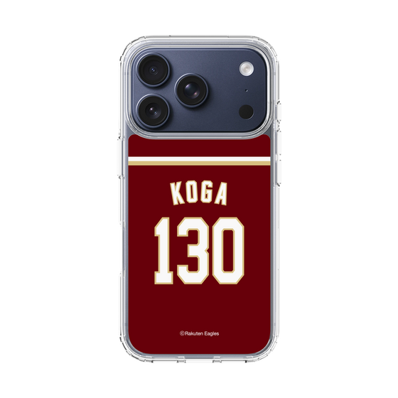 スリムプロテクションケース［ 楽天イーグルス - #130 Koga - ビジター ］