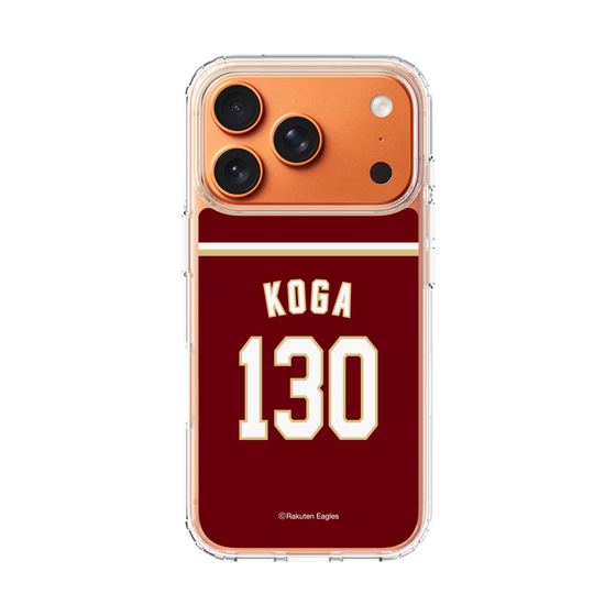 スリムプロテクションケース［ 楽天イーグルス - #130 Koga - ビジター ］