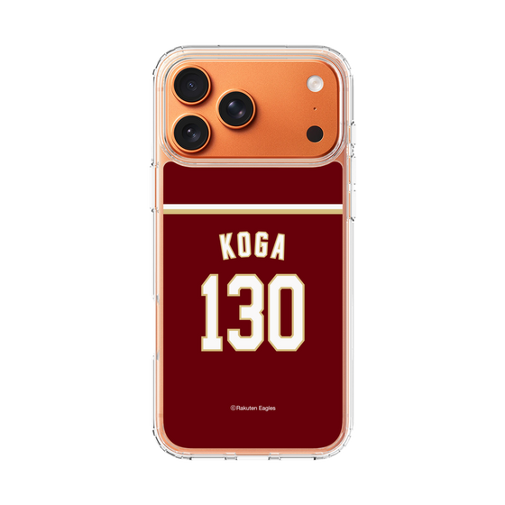 スリムプロテクションケース［ 楽天イーグルス - #130 Koga - ビジター ］
