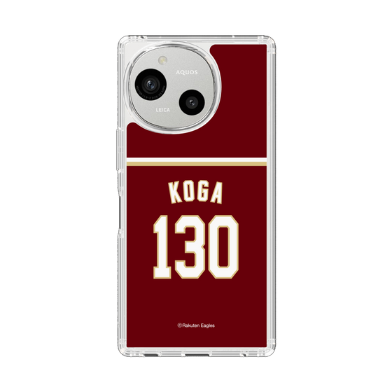 スリムプロテクションケース［ 楽天イーグルス - #130 Koga - ビジター ］